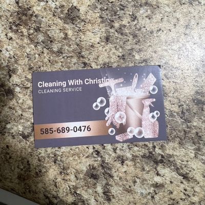 Avatar for Cleaning with Christine