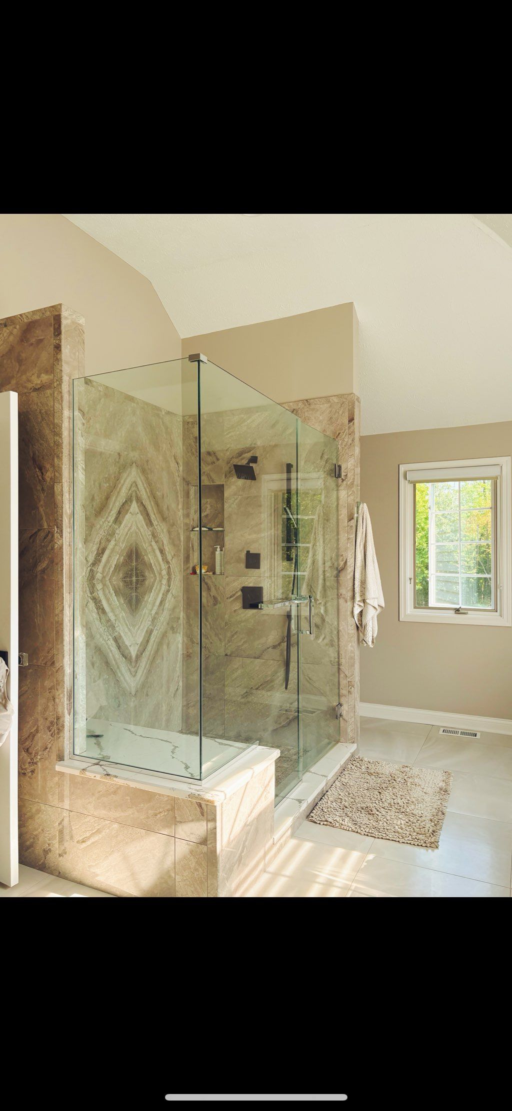 cleaned bathroom