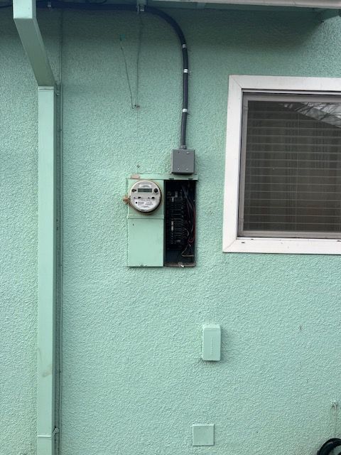 Before main panel replacement