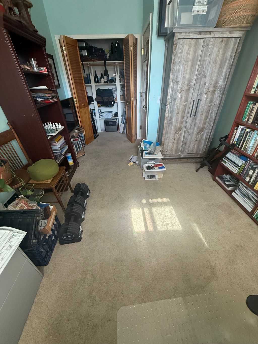 Evan's Office After