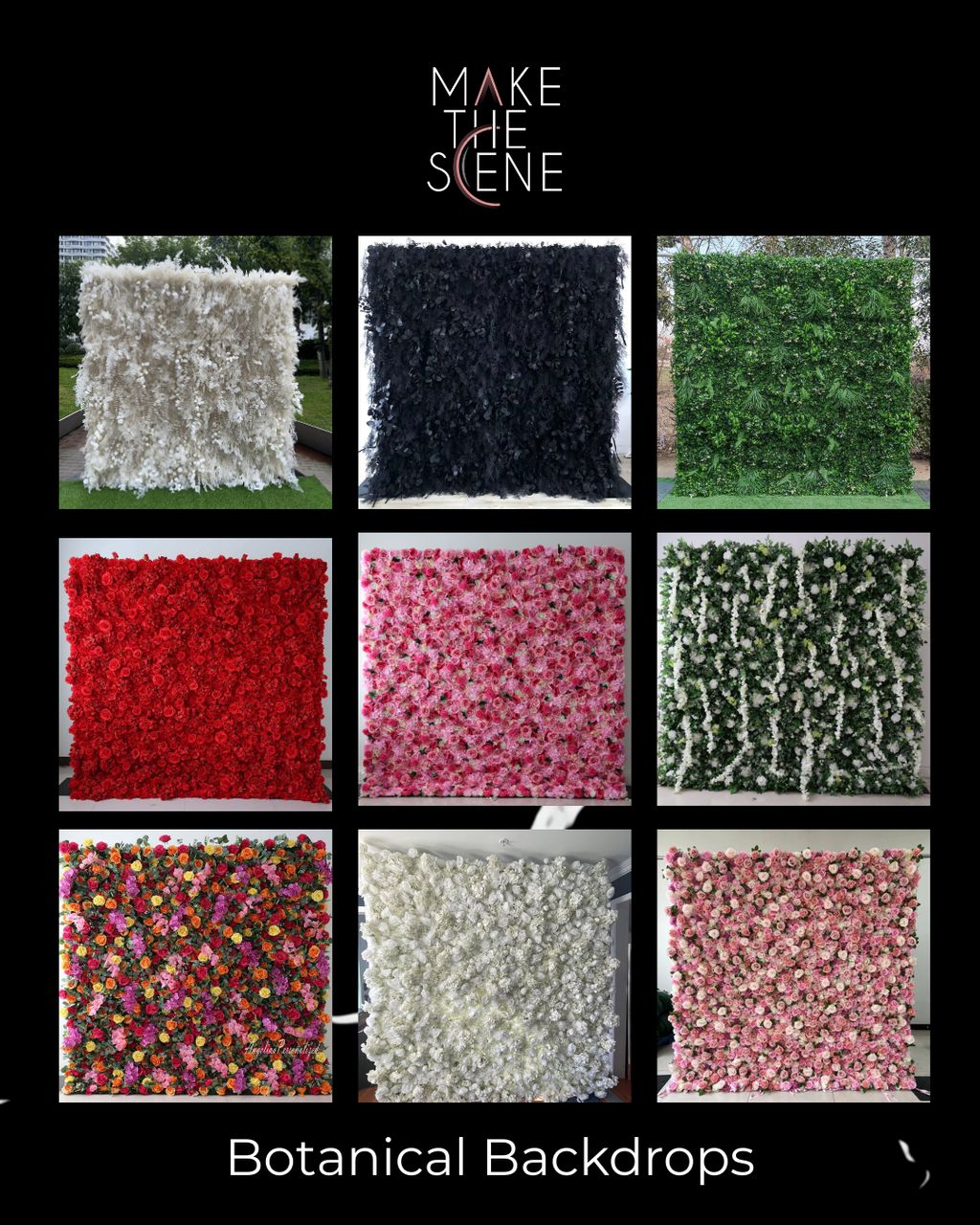 Floral Wall Selection