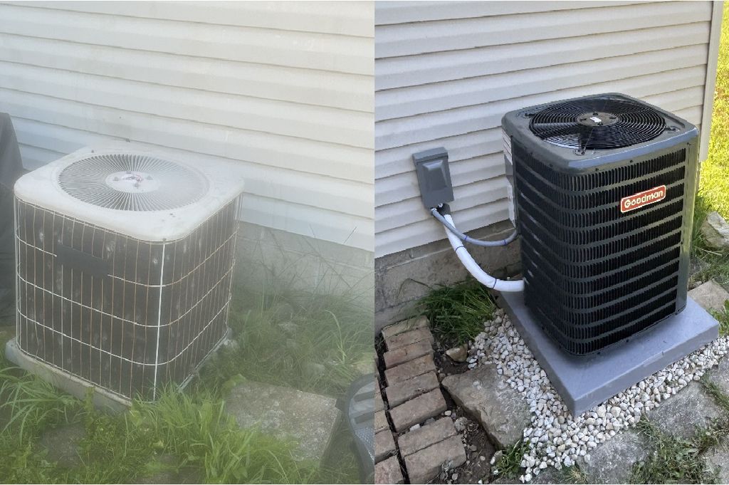 Condenser upgrade in Gahanna