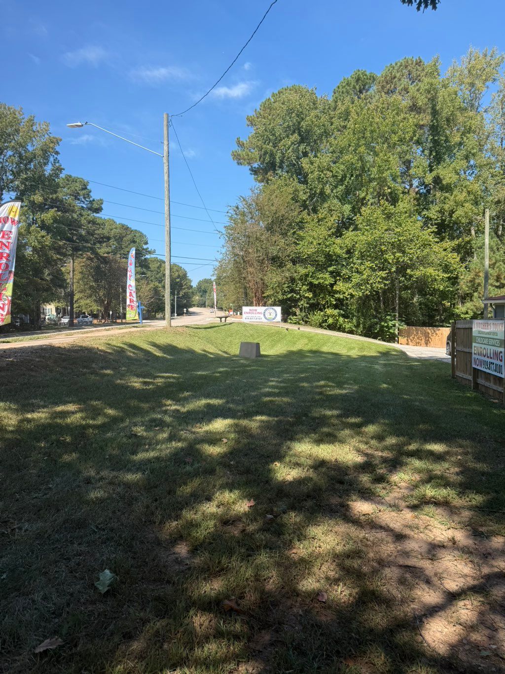 Daycare lawn maintenance 