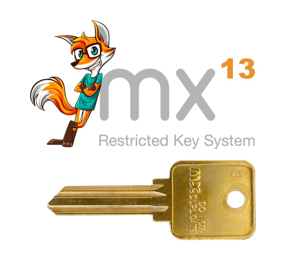 MX13 Restricted Key System