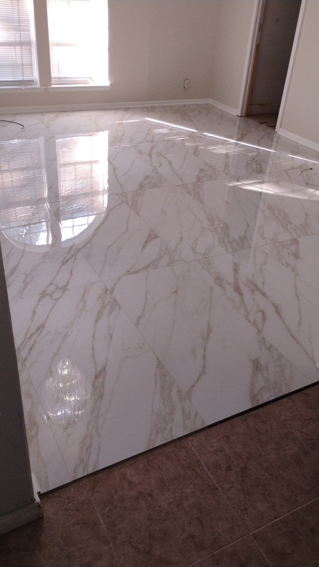Tile flooring 