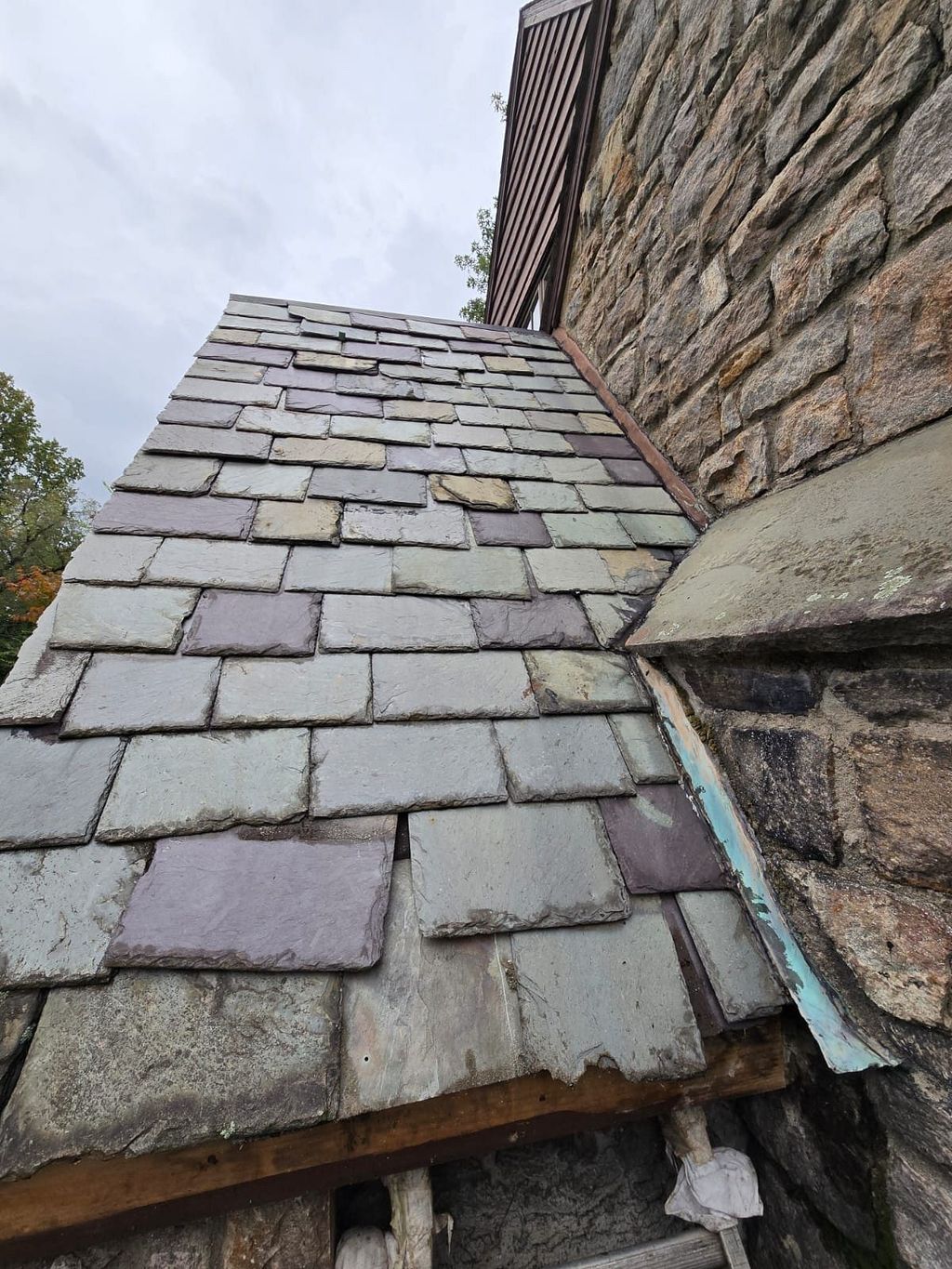 New Rochelle NY-Before-Slate Roof