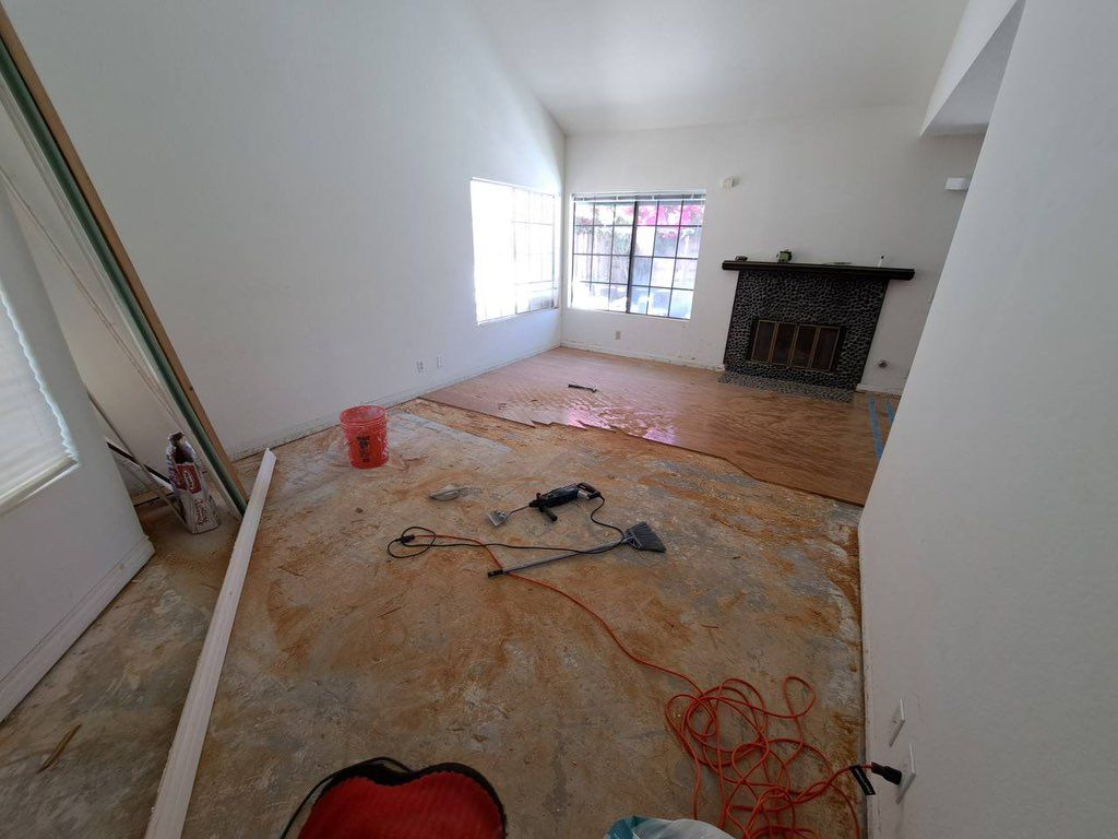 Floor tile removal 