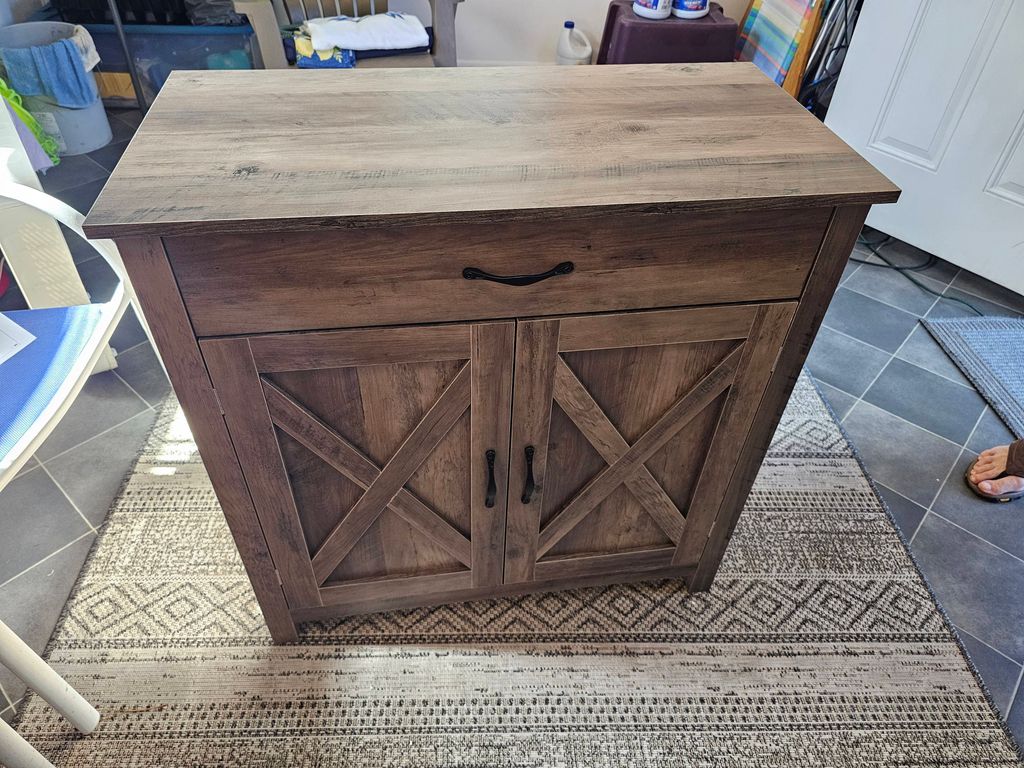 finished cabinet 10/7/25