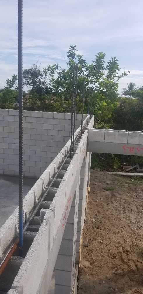 wall assembly house 8  fully poured walls