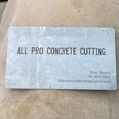 Avatar for All Pro Concrete Cutting LLC