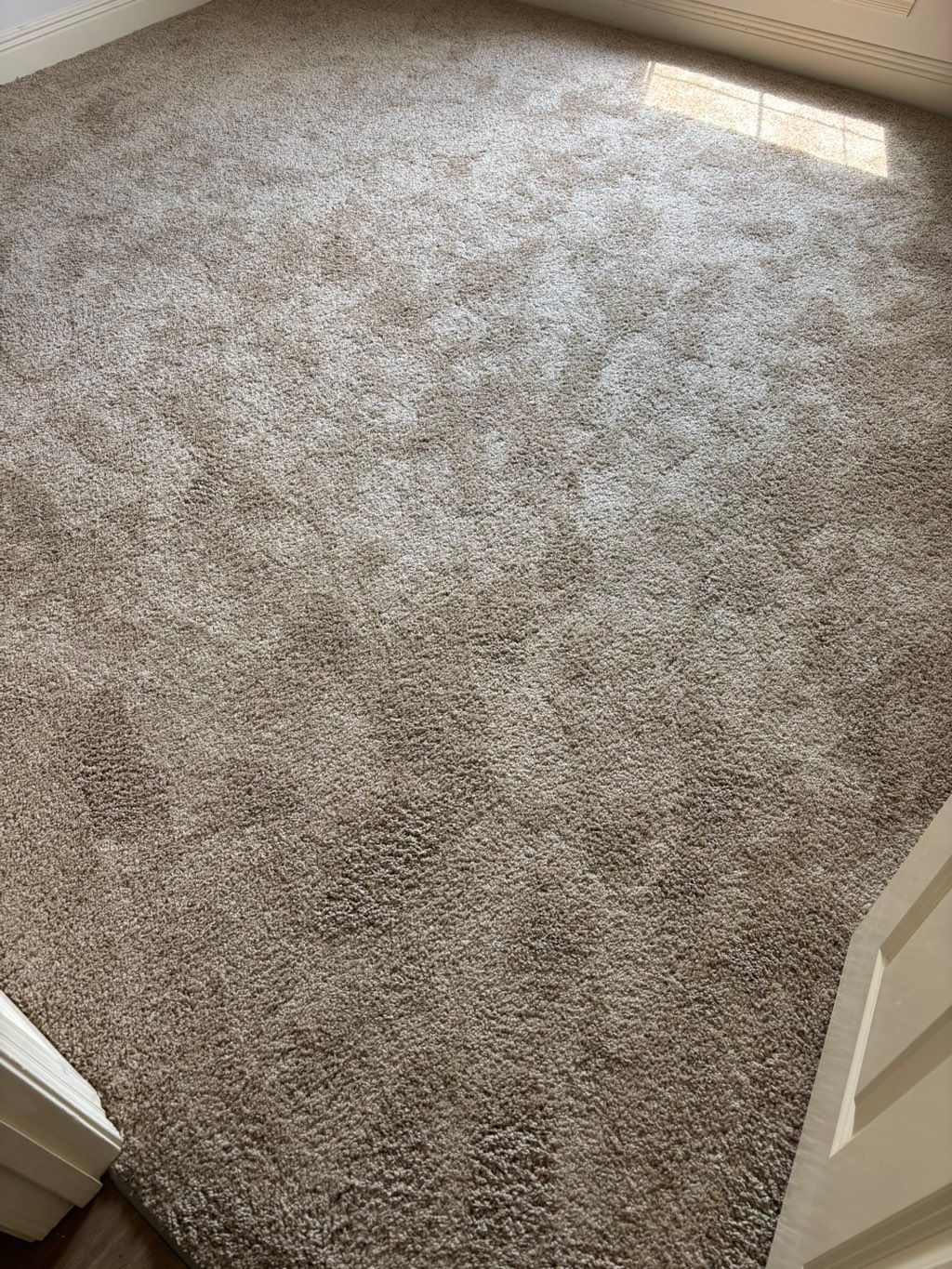 This how the floors looked before we started custo