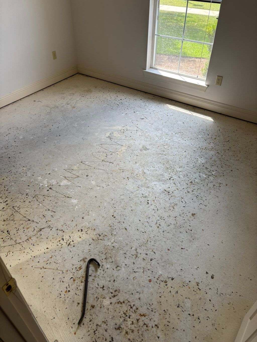 Carpet was pulled up in less that a hour for three