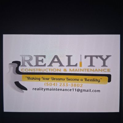 Avatar for Reality Maintenance