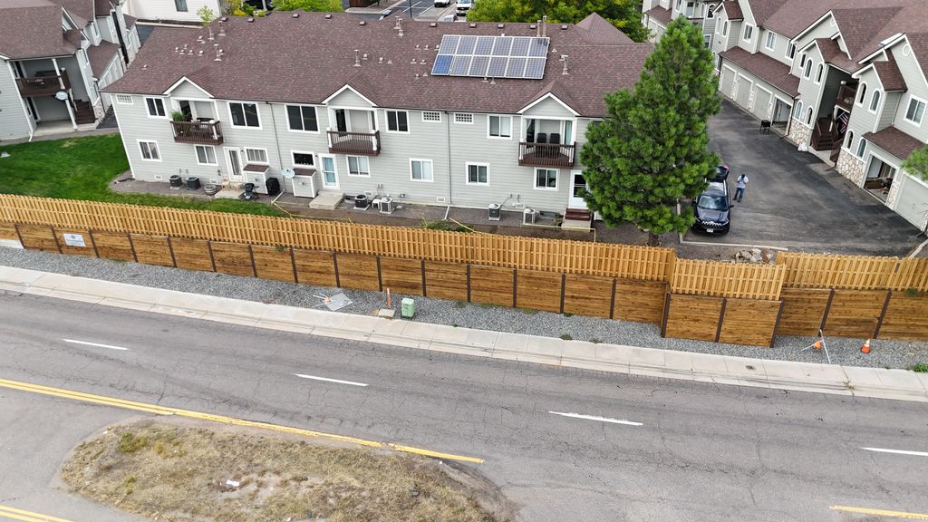 New Retaining Wall off Quincy and 470