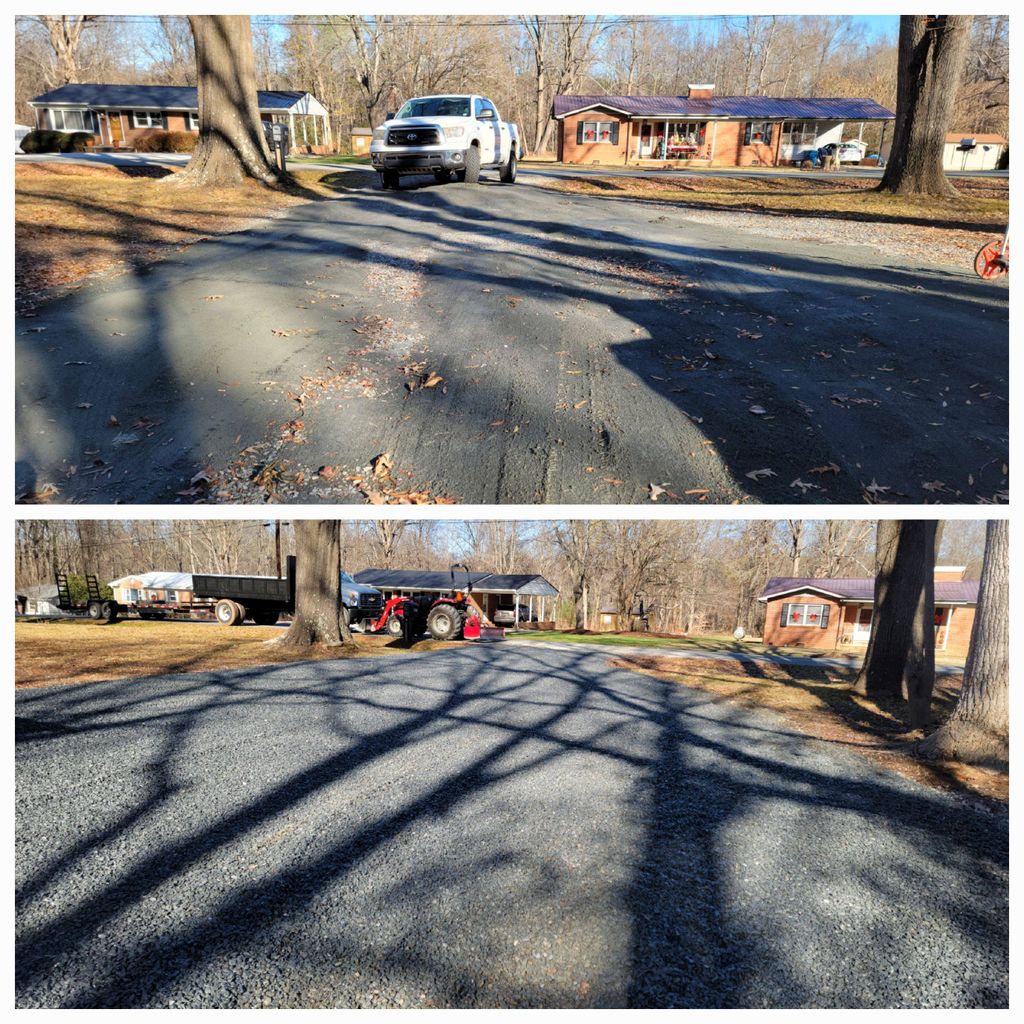 Hired to repair another companies botched driveway