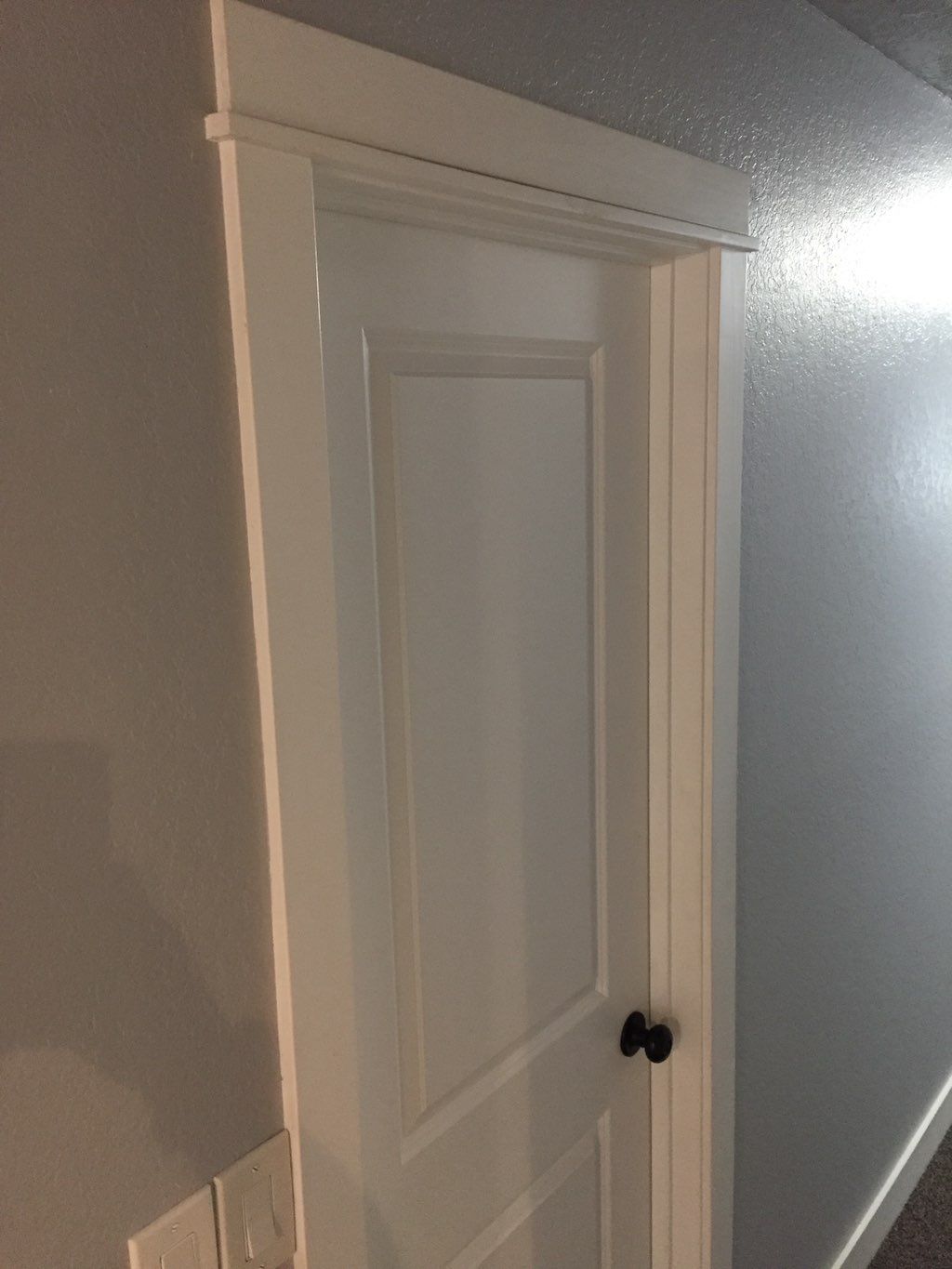 New door and 3 coats of paint