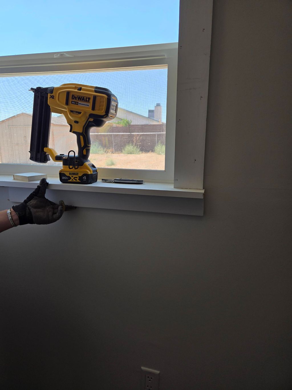 interior Trim/casing installed 