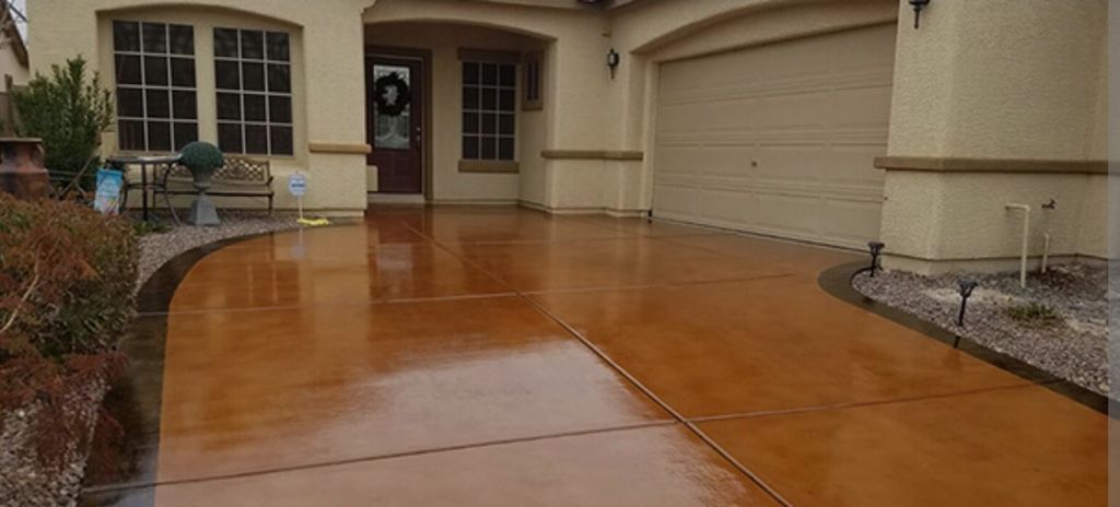 Driveway Stain & Seal - H&C ConcreteReady Wet Look