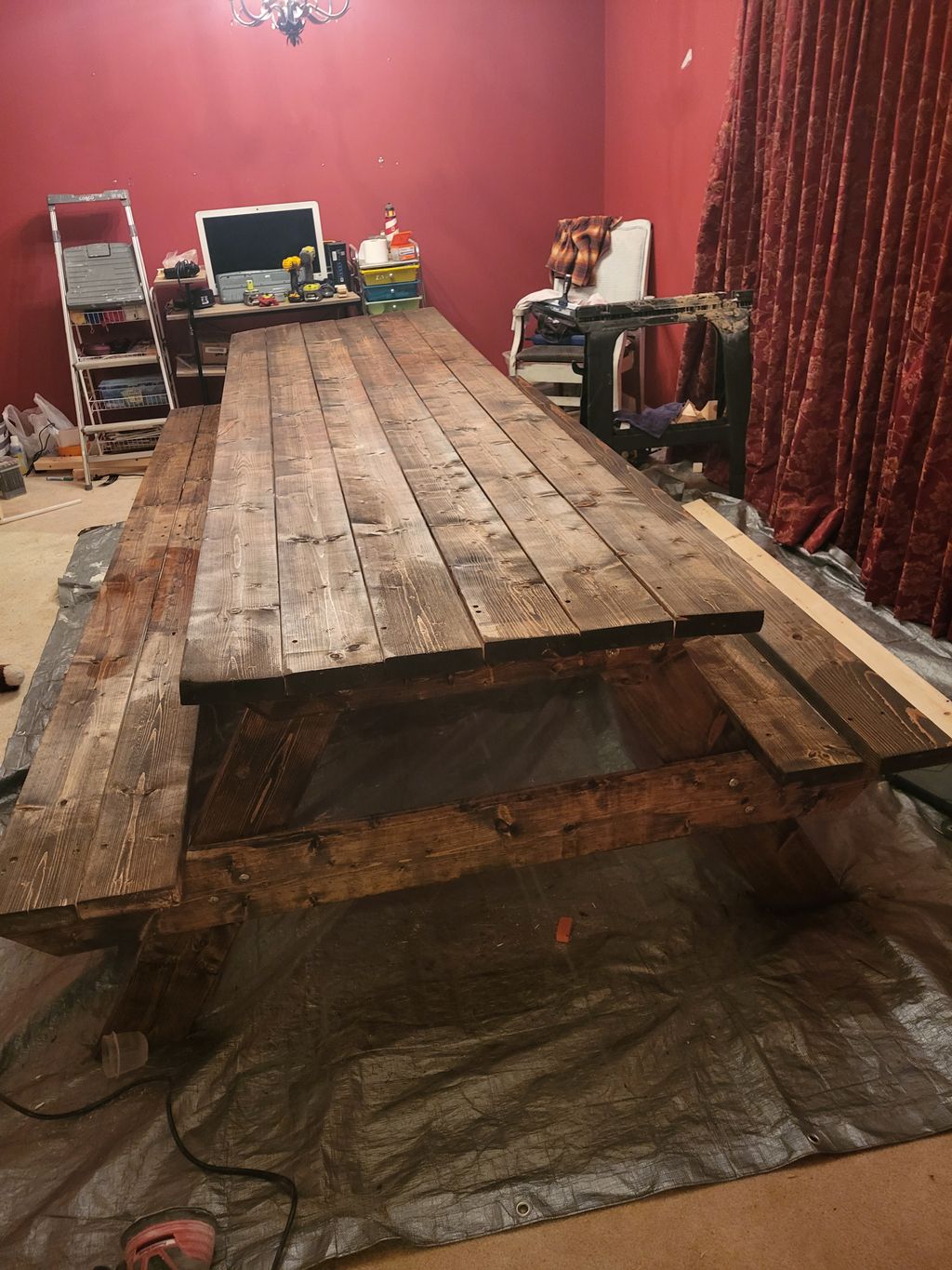 Built this table.