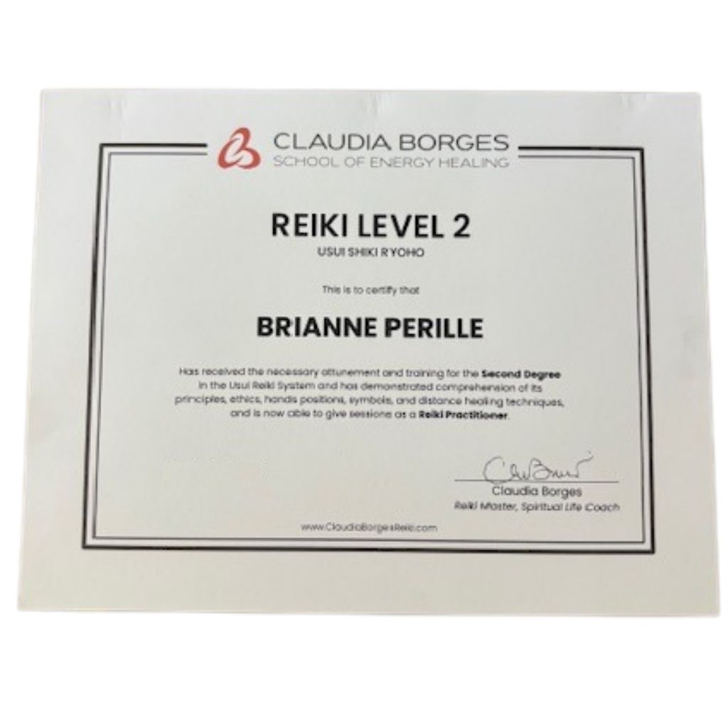 Reiki Level 2 Certification 