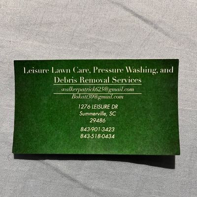 Avatar for Leisure, lawn care and pressure washing