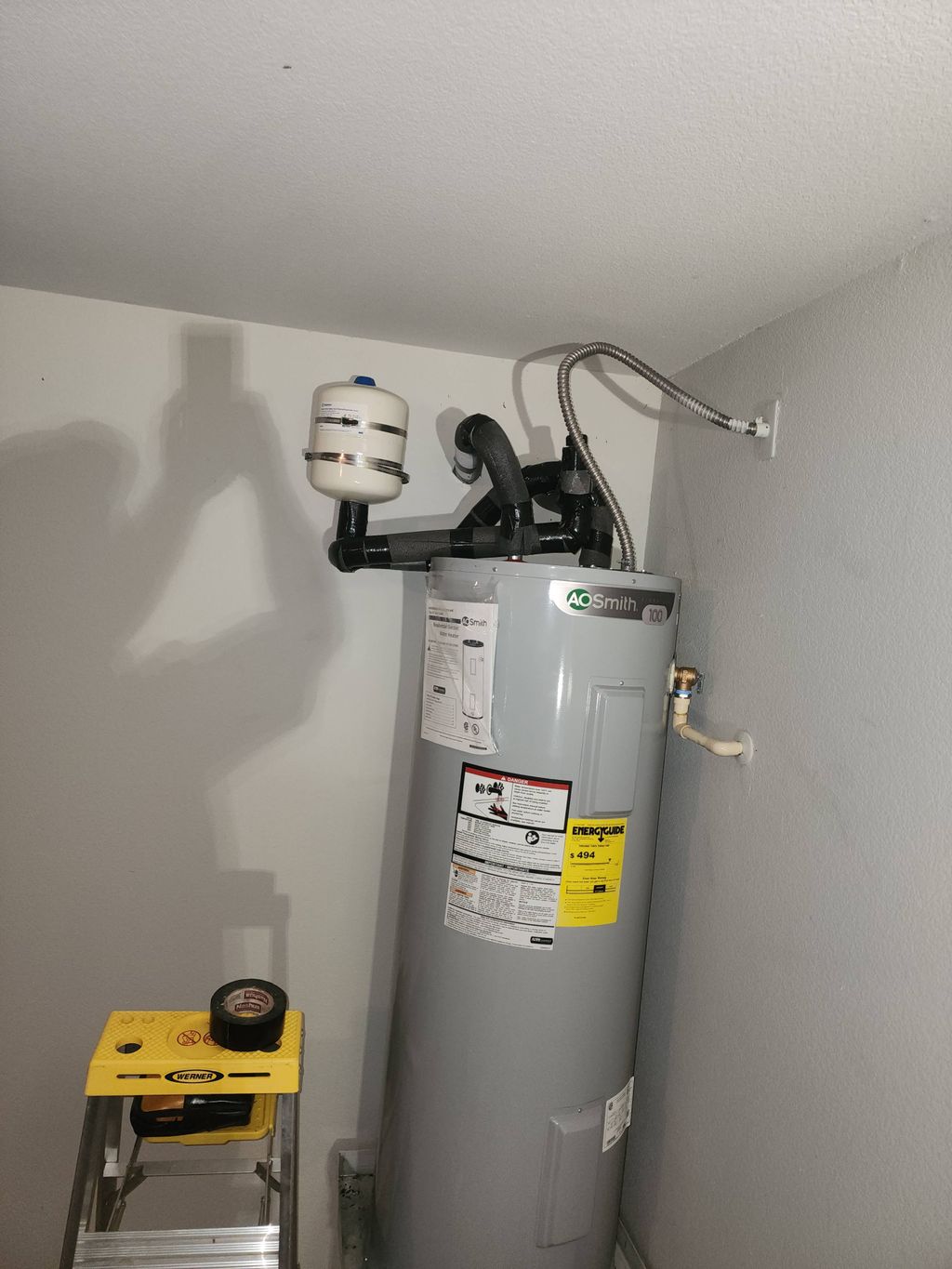New water heater code compliant