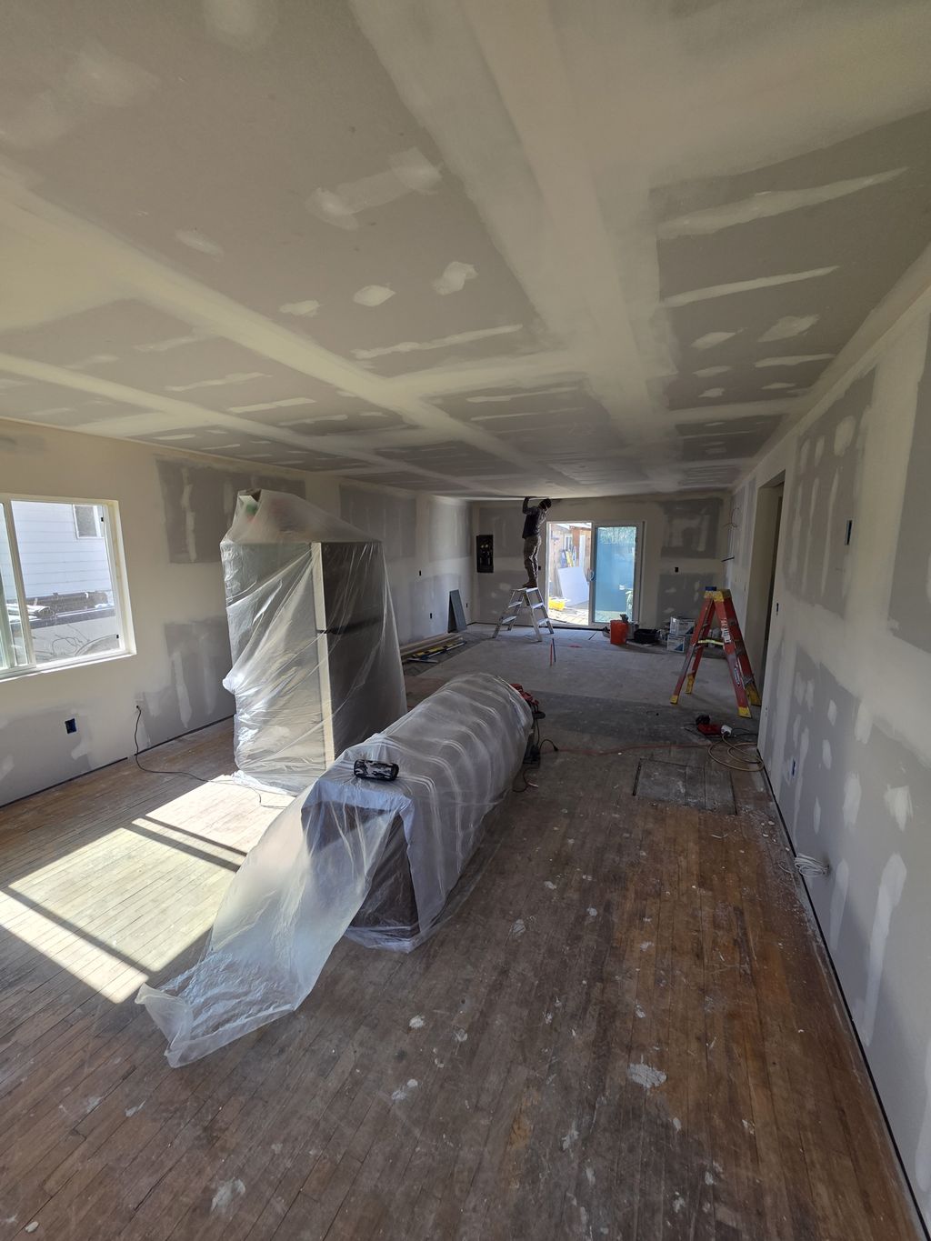 New drywall/taping throughout home