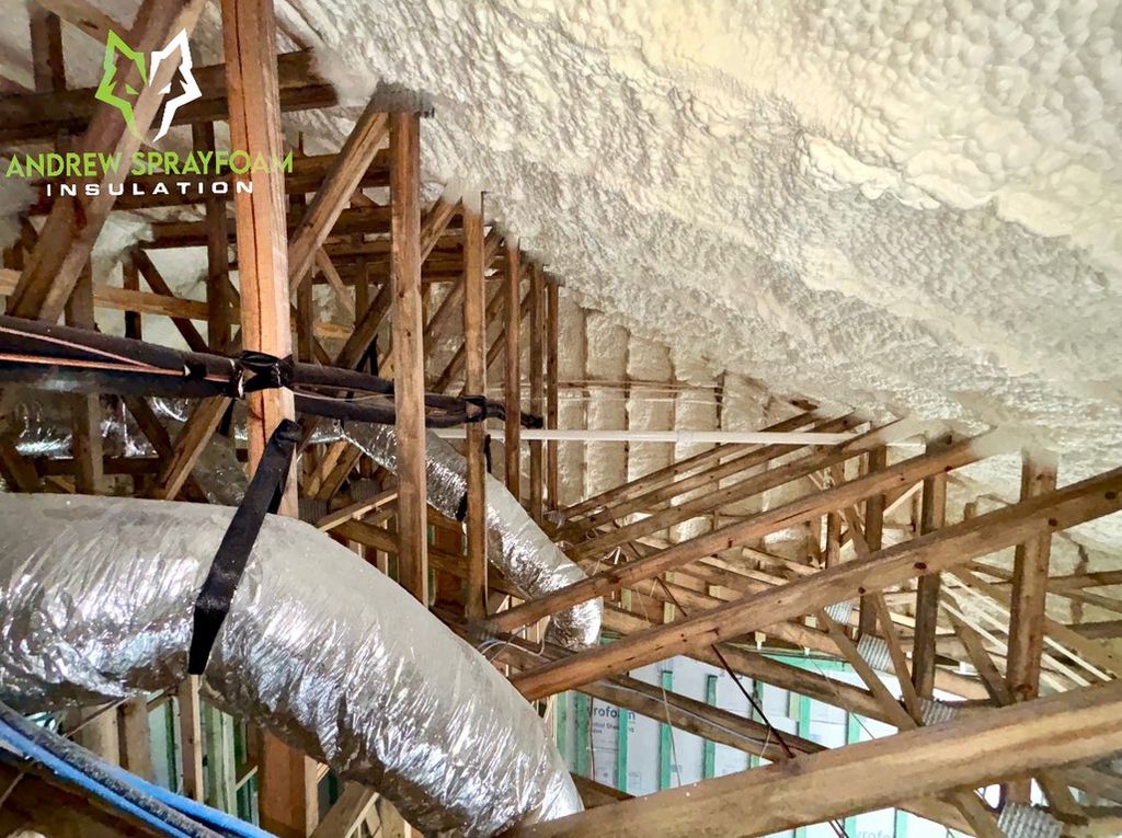 2 bedroom attic SprayFoam home  