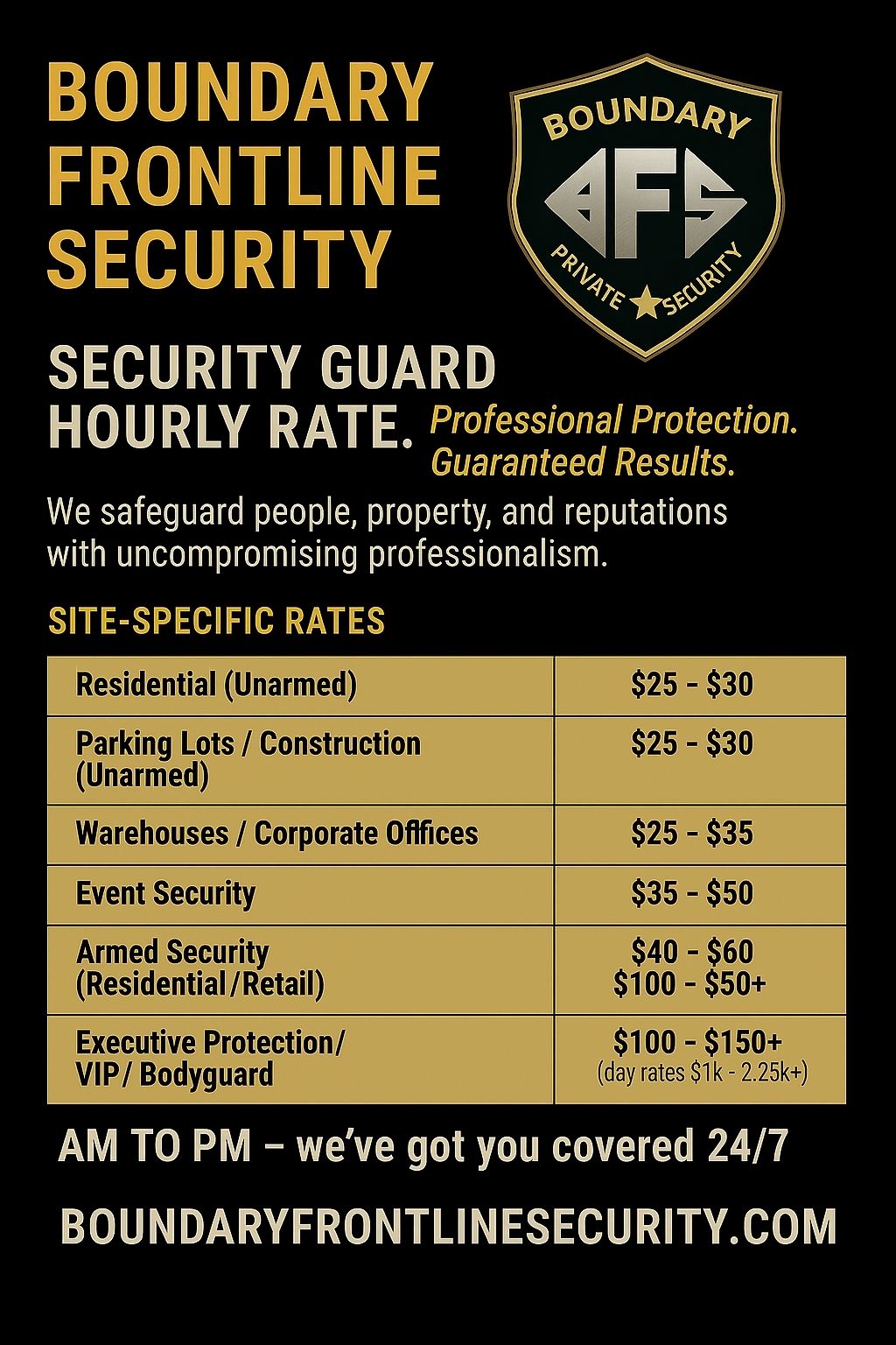 BFSecurity rates