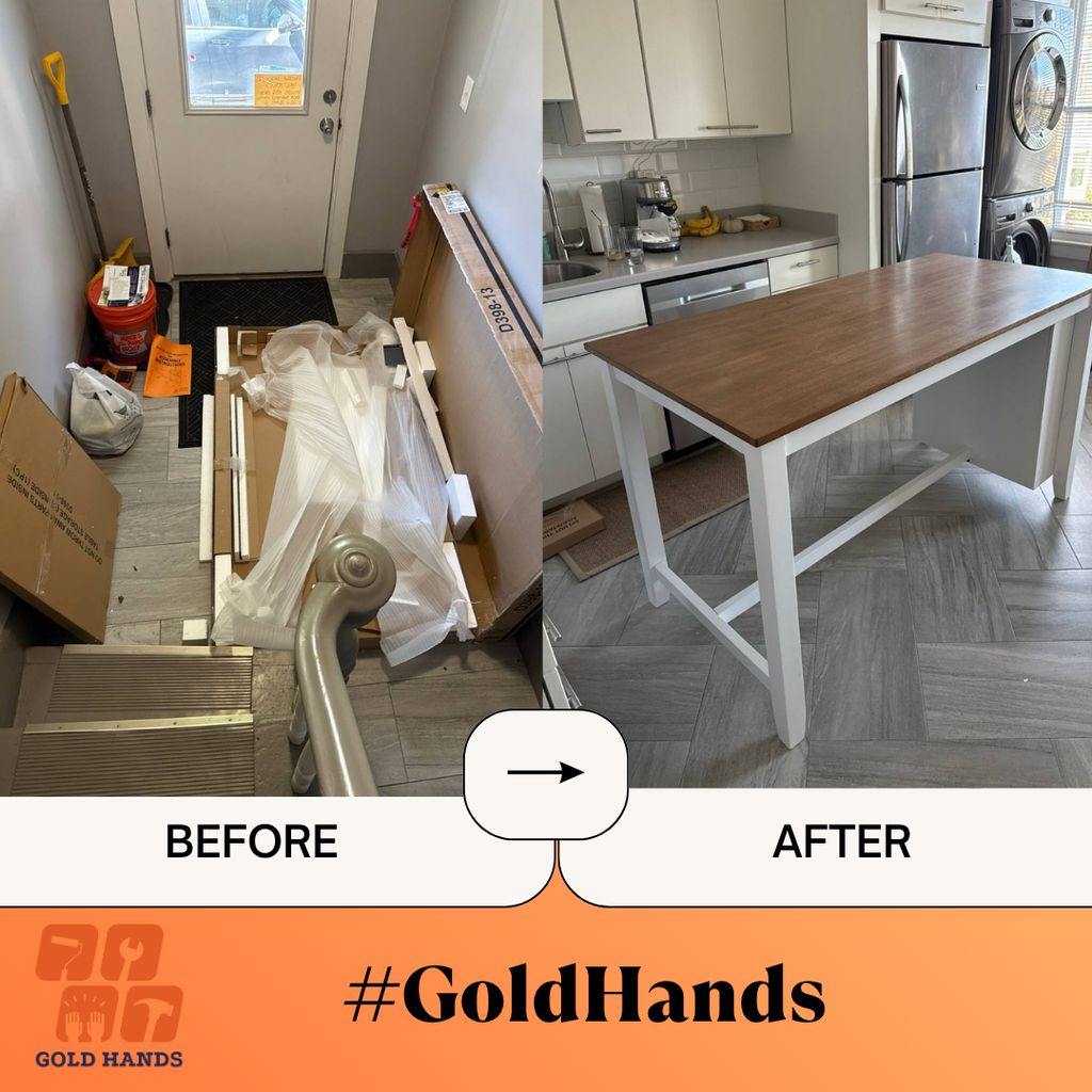 Kitchen Table Assembly 