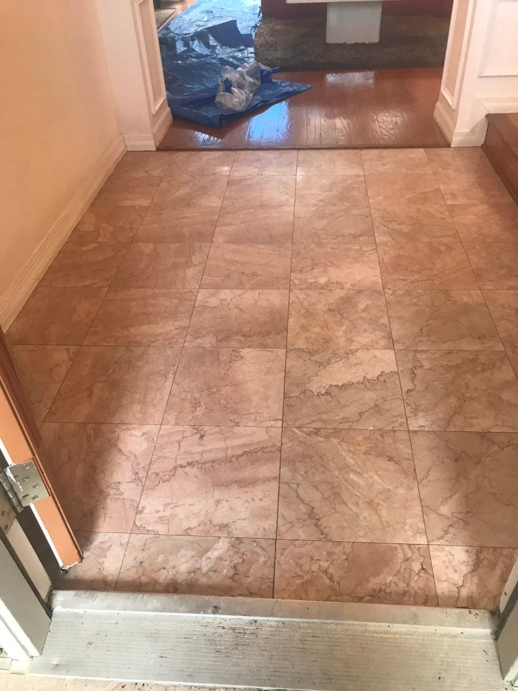 Marble polishing - Before