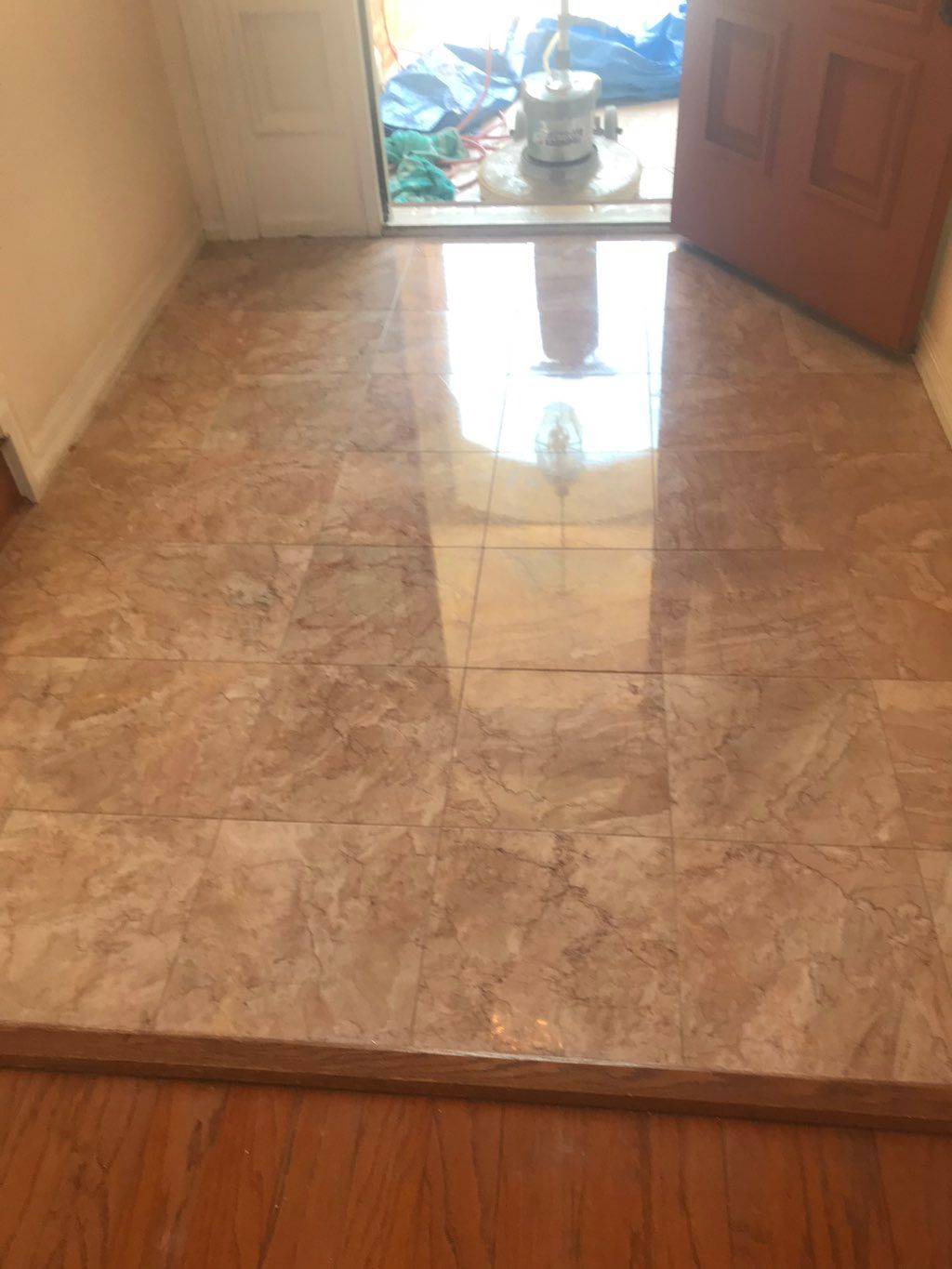 Marble polishing - After