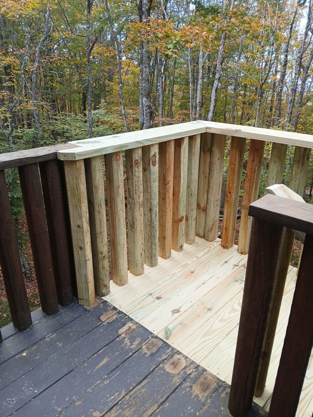 New Deck on second level