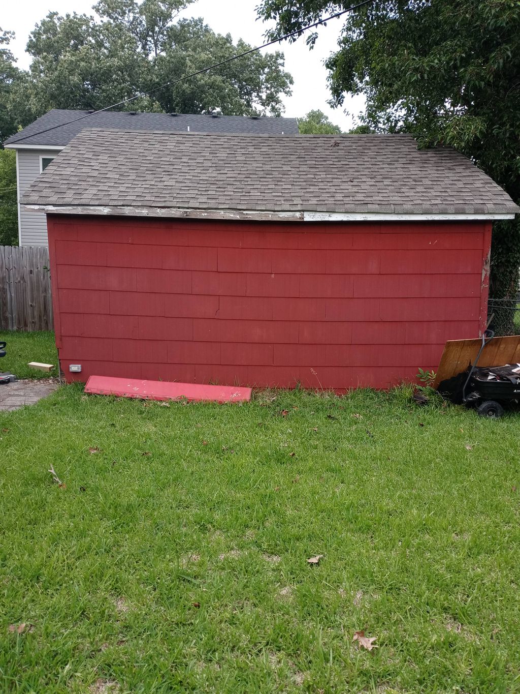  riddled with termite and rot damage