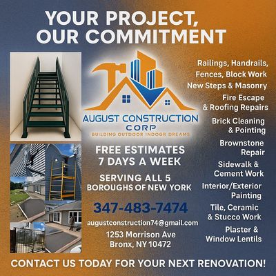 Avatar for August Construction Corp.