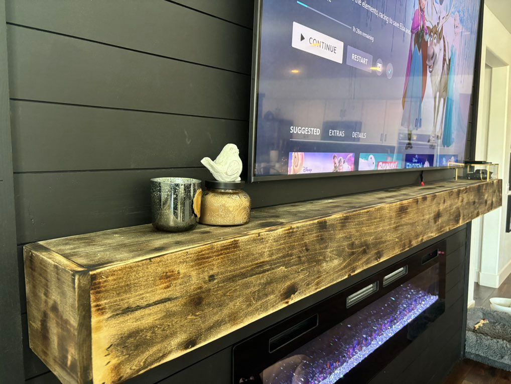 Customs fireplace mantles 