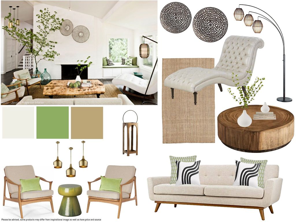 Mid-Century Modern Living Room