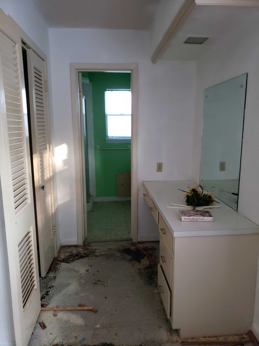 Before master restroom