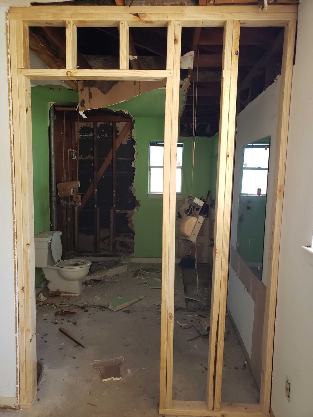 Before master restroom