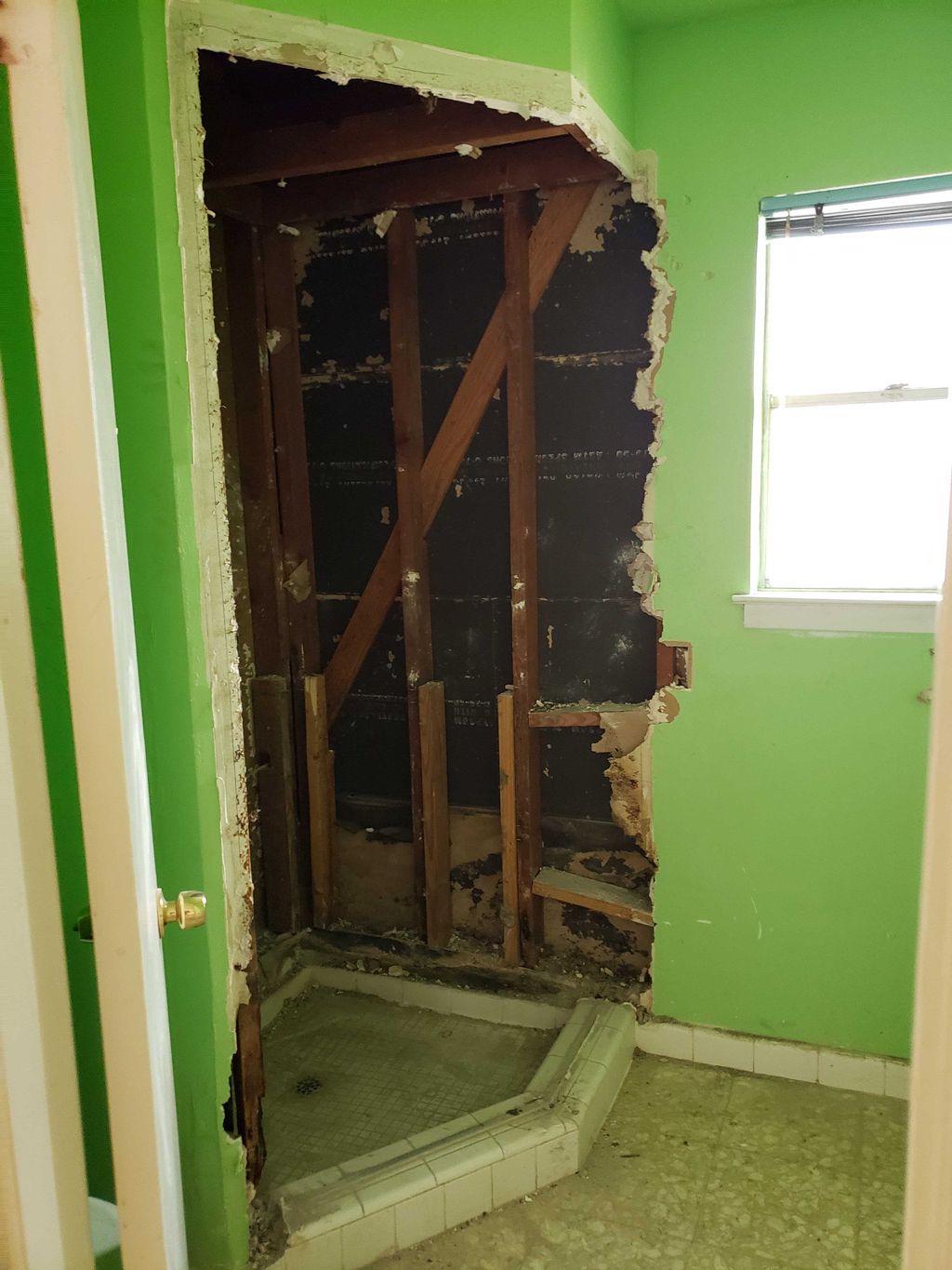 Before master restroom