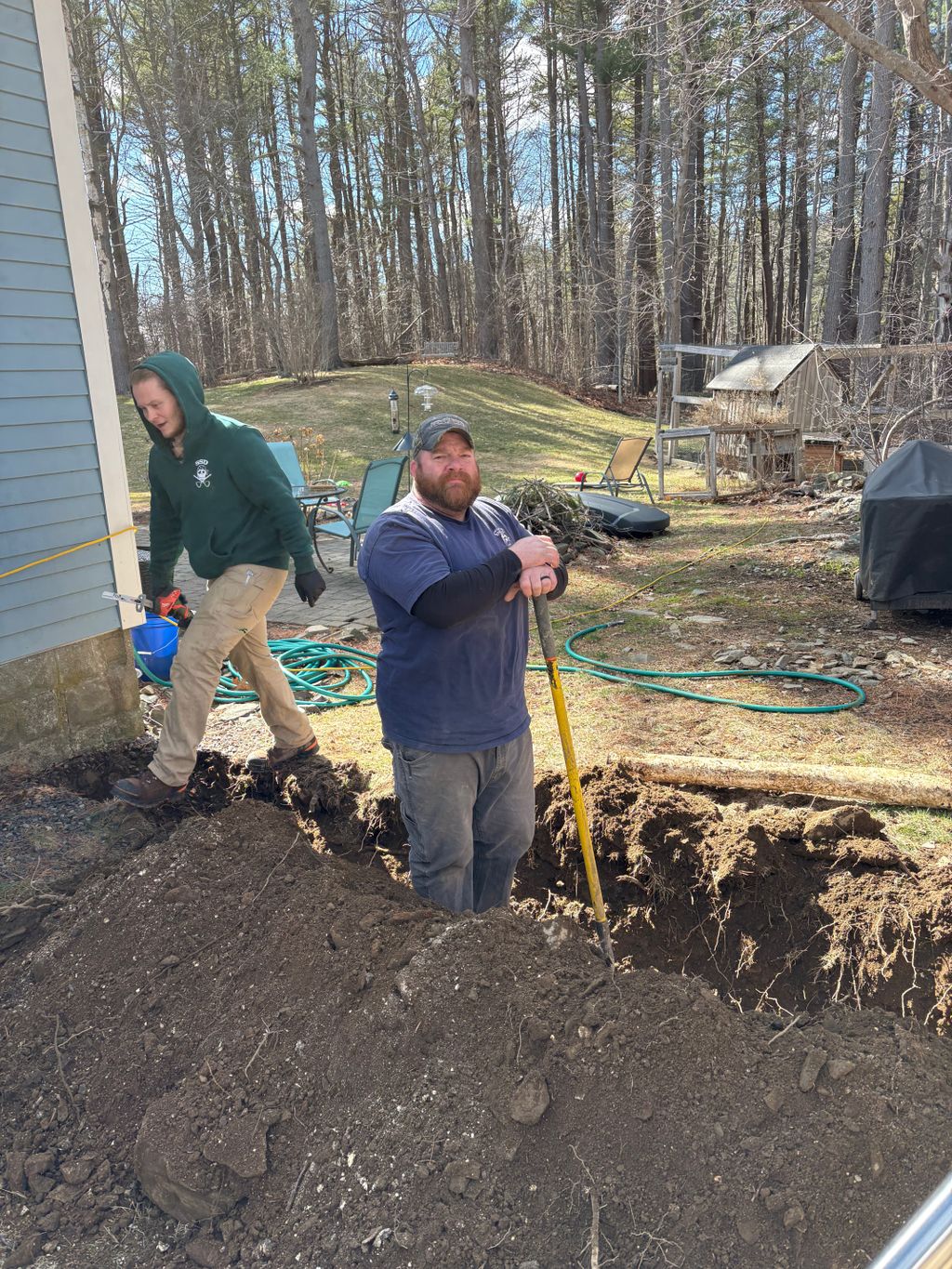 Old Cast Iron Sewer Line Replacement