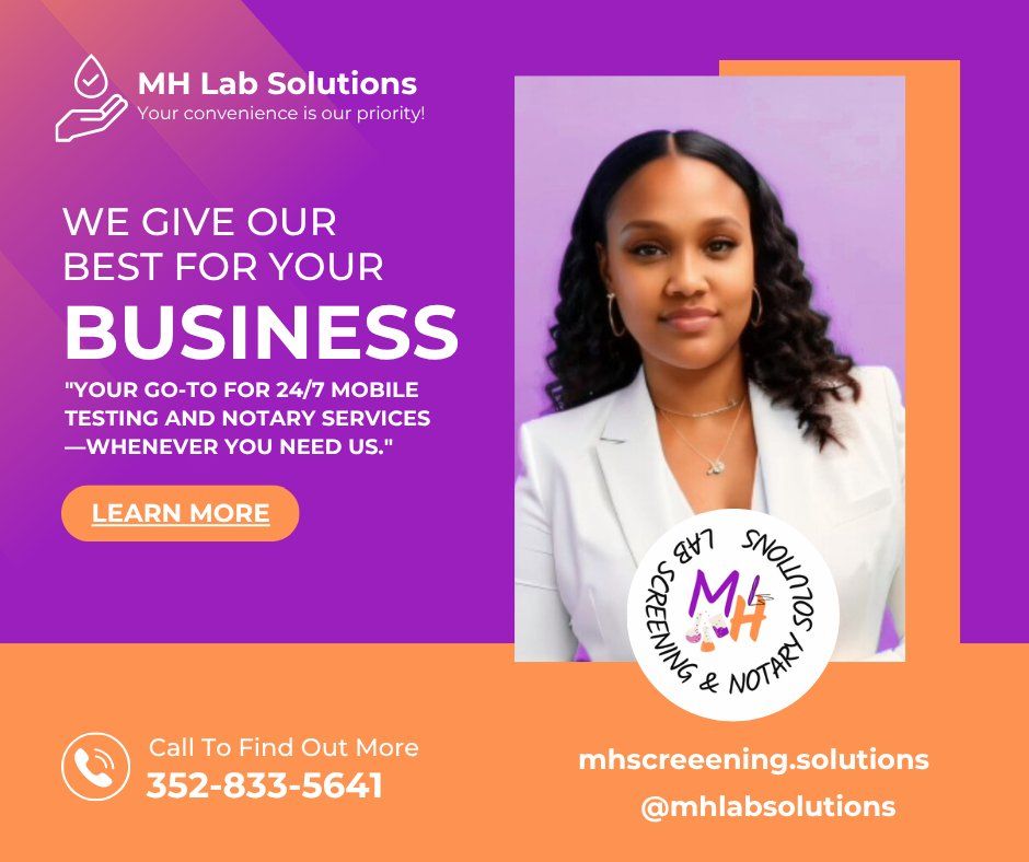 Your trusted partner in Mobile Testing and Notary 