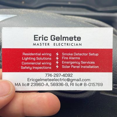 Avatar for Eric Gelmete electric