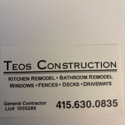 Avatar for Teos Construction