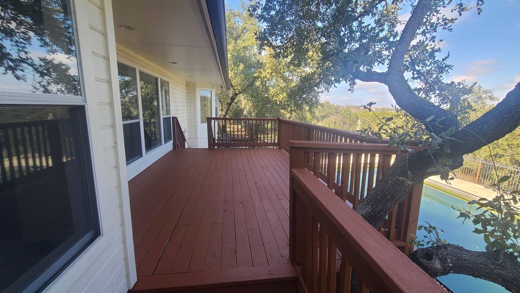 Deck satin finished