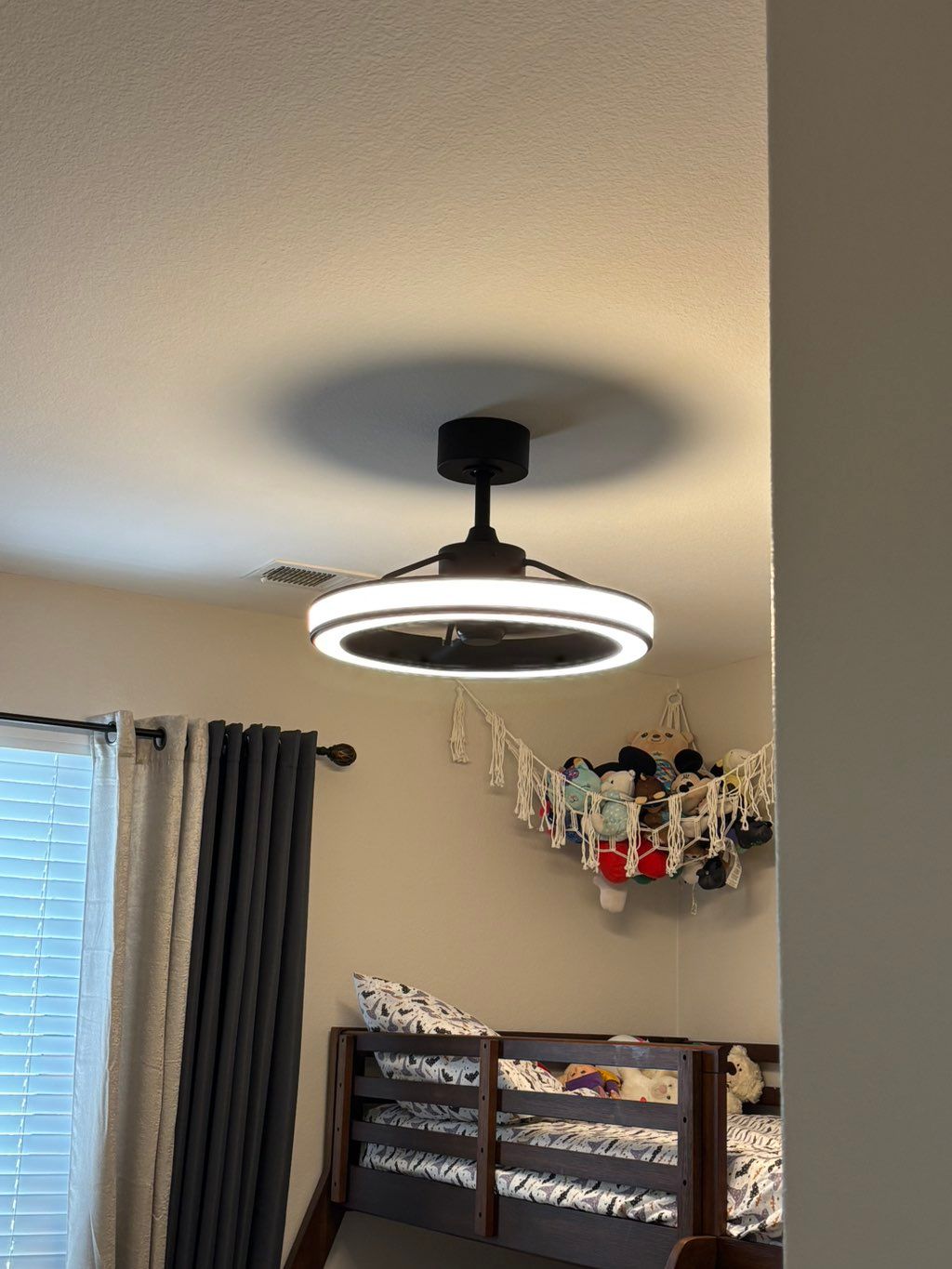 Fan light installation 