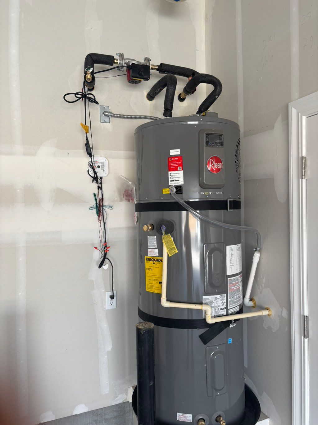 Electric Heat pump.
