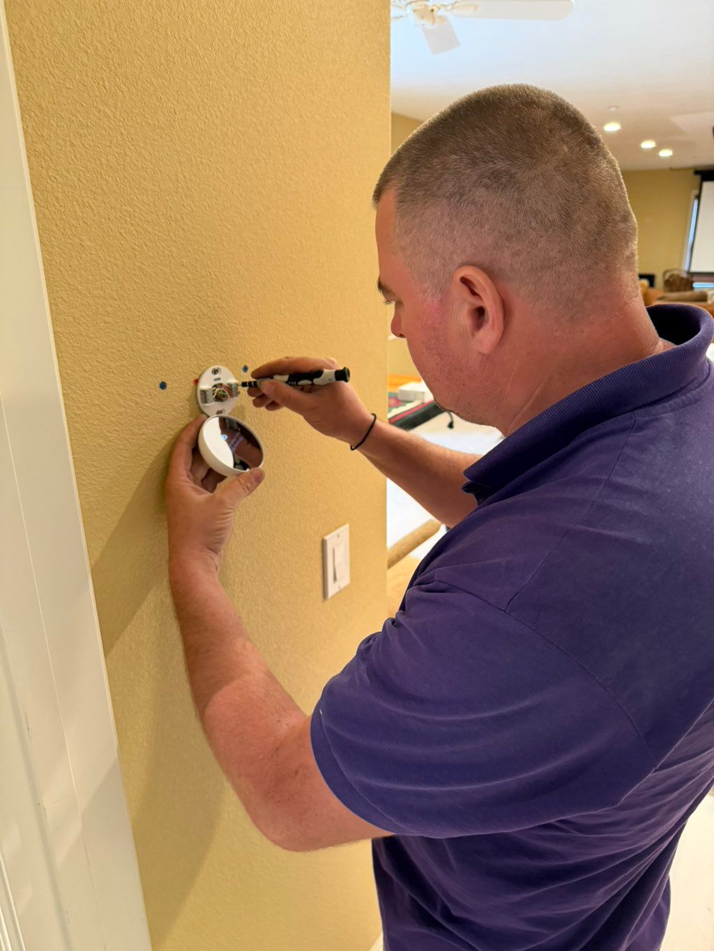 Installing google thermostat 