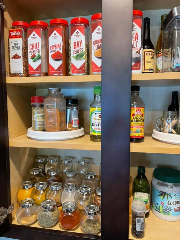 Cabinet organization