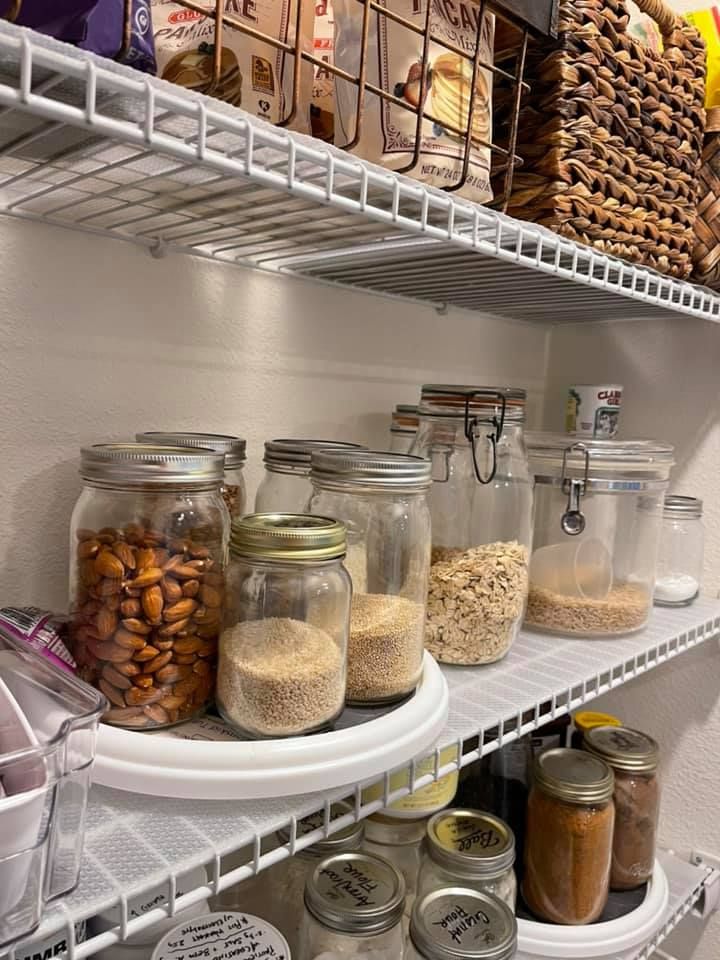 pantry close up